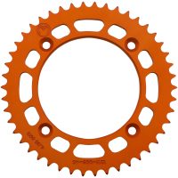 Bakdrev Orange Aluminium Moose Racing