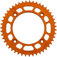 Bakdrev Orange Aluminium Moose Racing