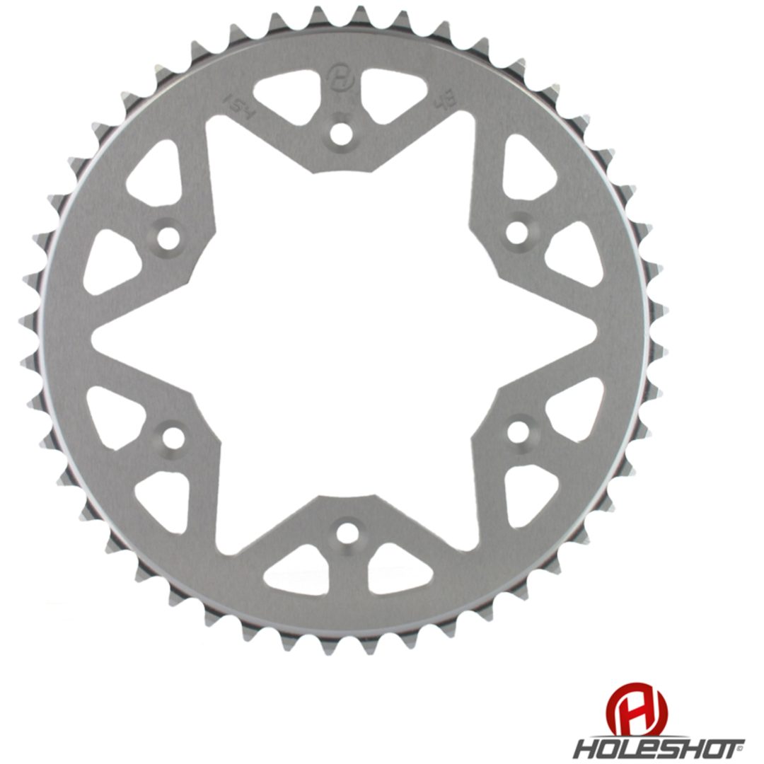 Bakdrev Silver Alu Holeshot 46 kugg