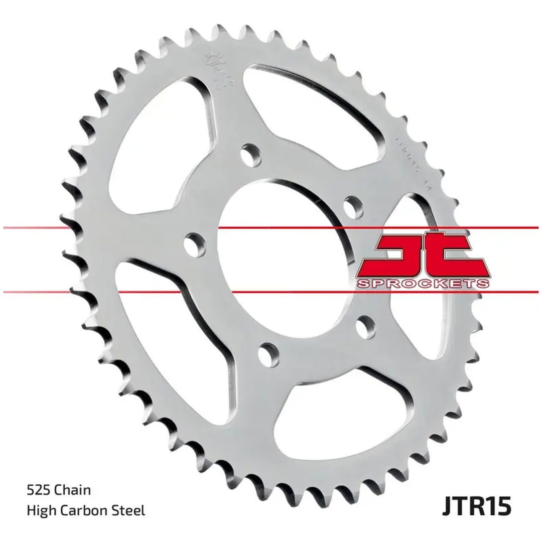Bakdrev Stål 525 43 Tänder JT SPROCKETS