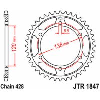Bakdrev Stål Standard JT SPROCKETS