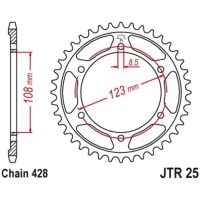 Bakdrev Stål Standard JT SPROCKETS