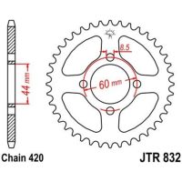 Bakdrev Stål Standard JT SPROCKETS
