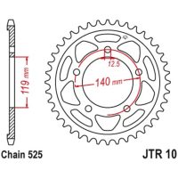 Bakdrev Stål Standard JT SPROCKETS