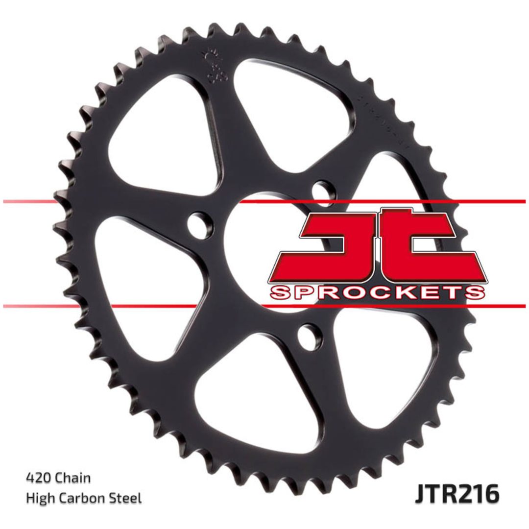 Bakdrev Standard 216 Stål Svart JT SPROCKETS – bild 2