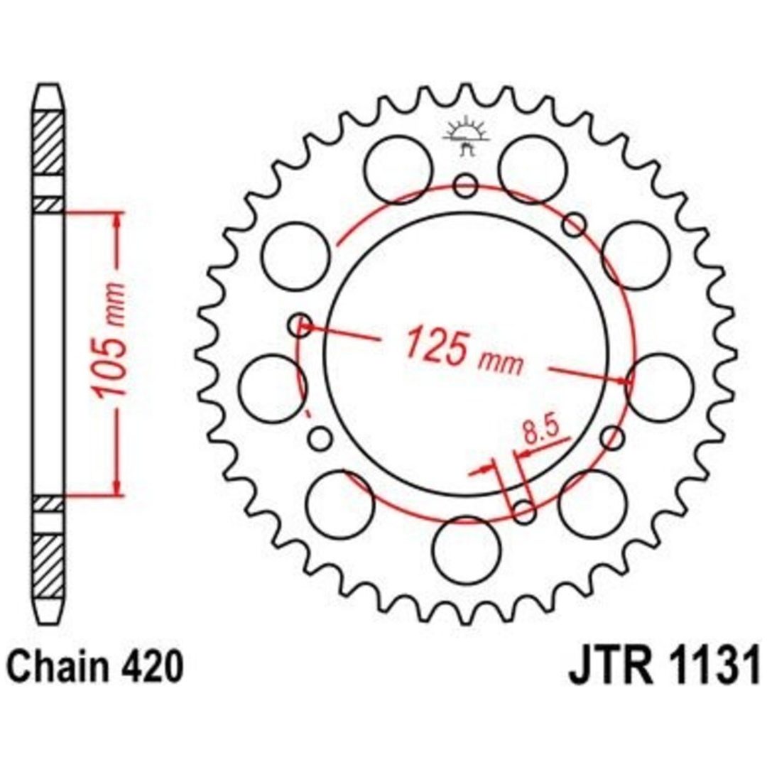 Bakdrev Standard 801 JT SPROCKETS