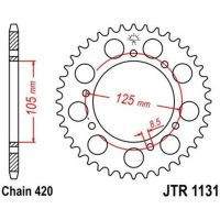 Bakdrev Standard 801 JT SPROCKETS
