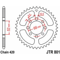 Bakdrev Standard 801 JT SPROCKETS