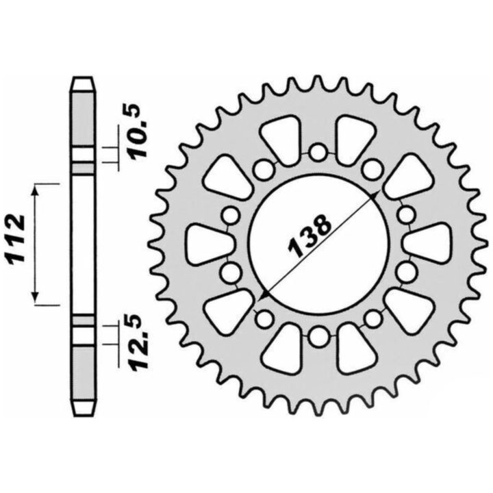 Bakdrev Tempererat Stål PBR 39 – bild 3