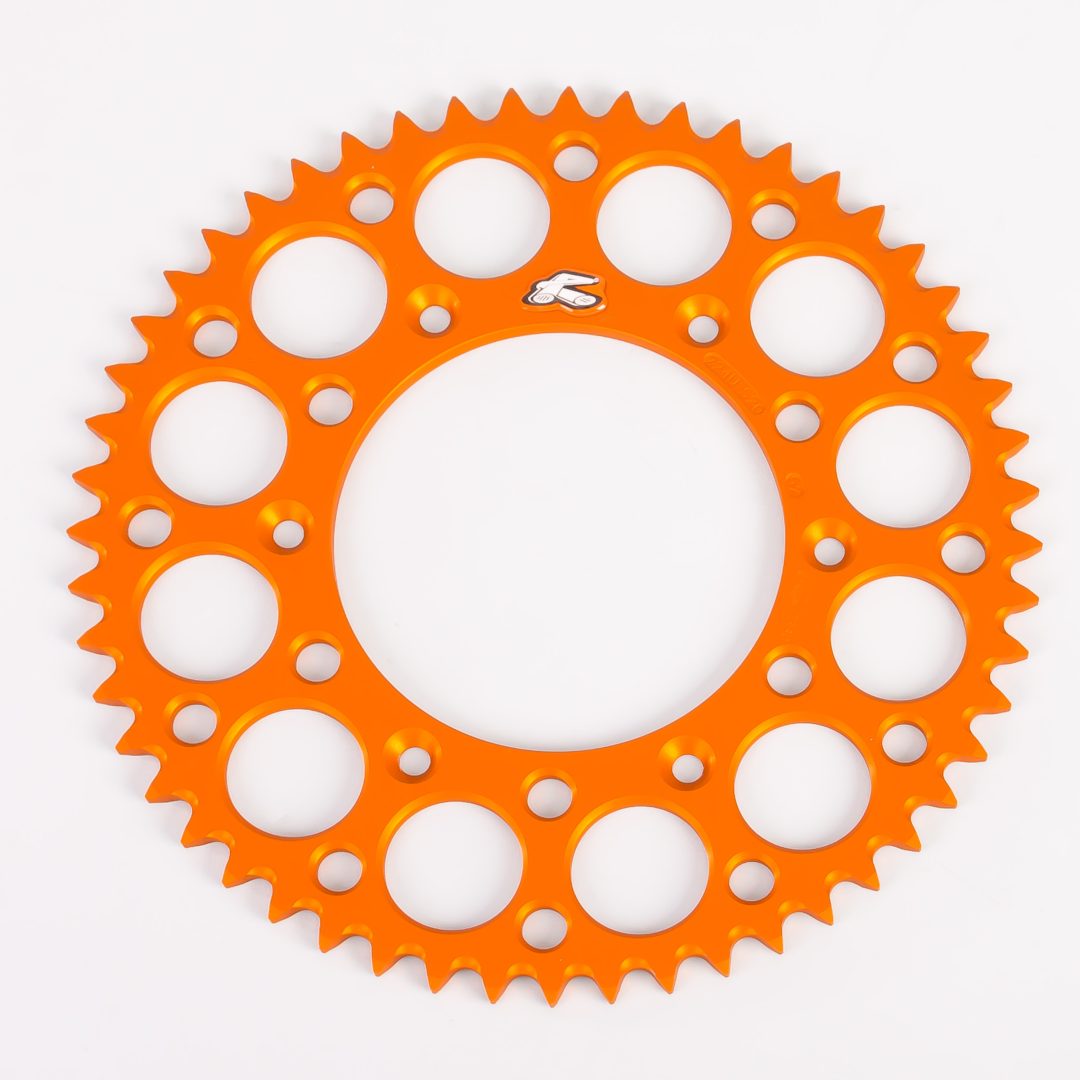 Bakdrev Ultralight Aluminium Orange Renthal 48 kugg