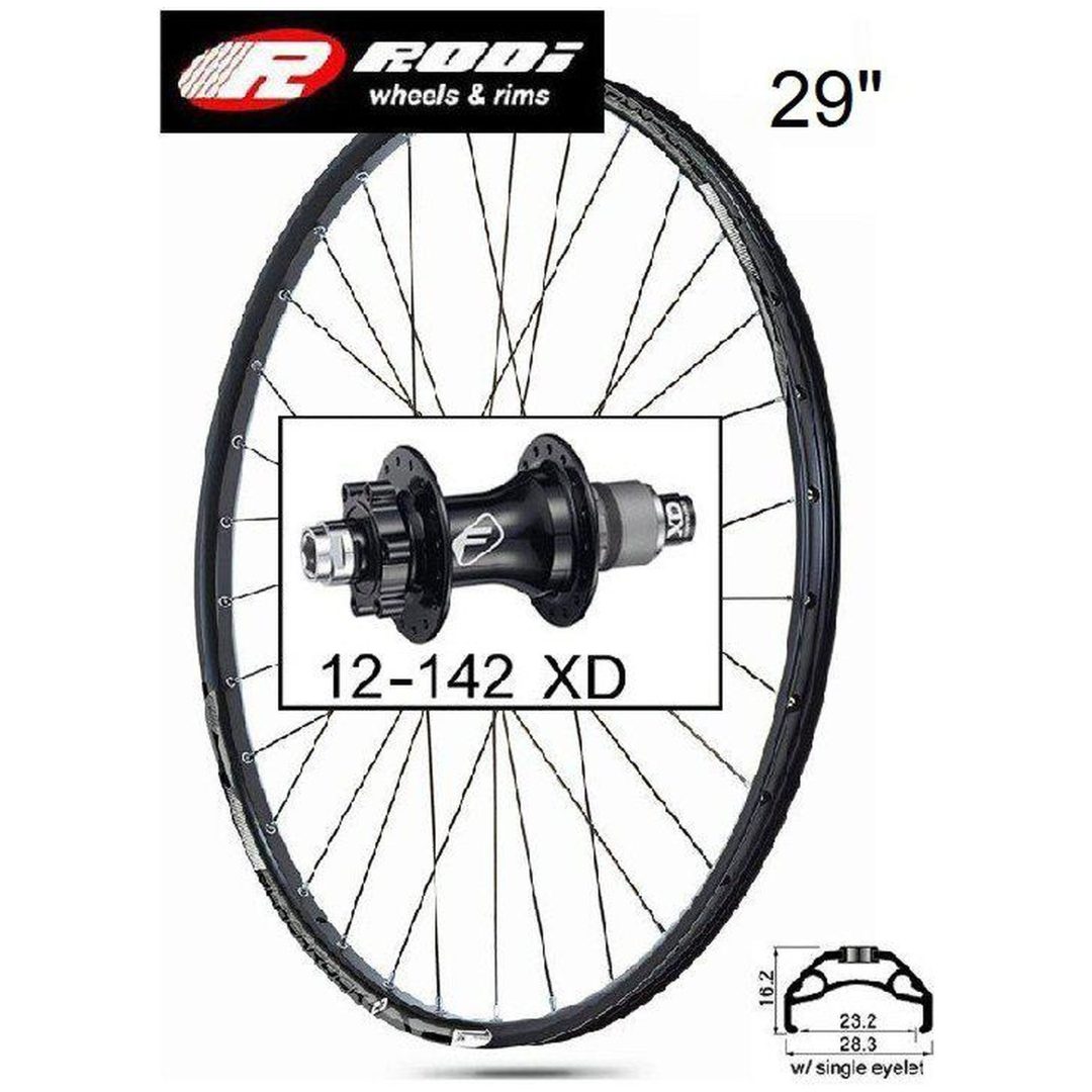 Bakhjul BlackRock-23 29 RODI