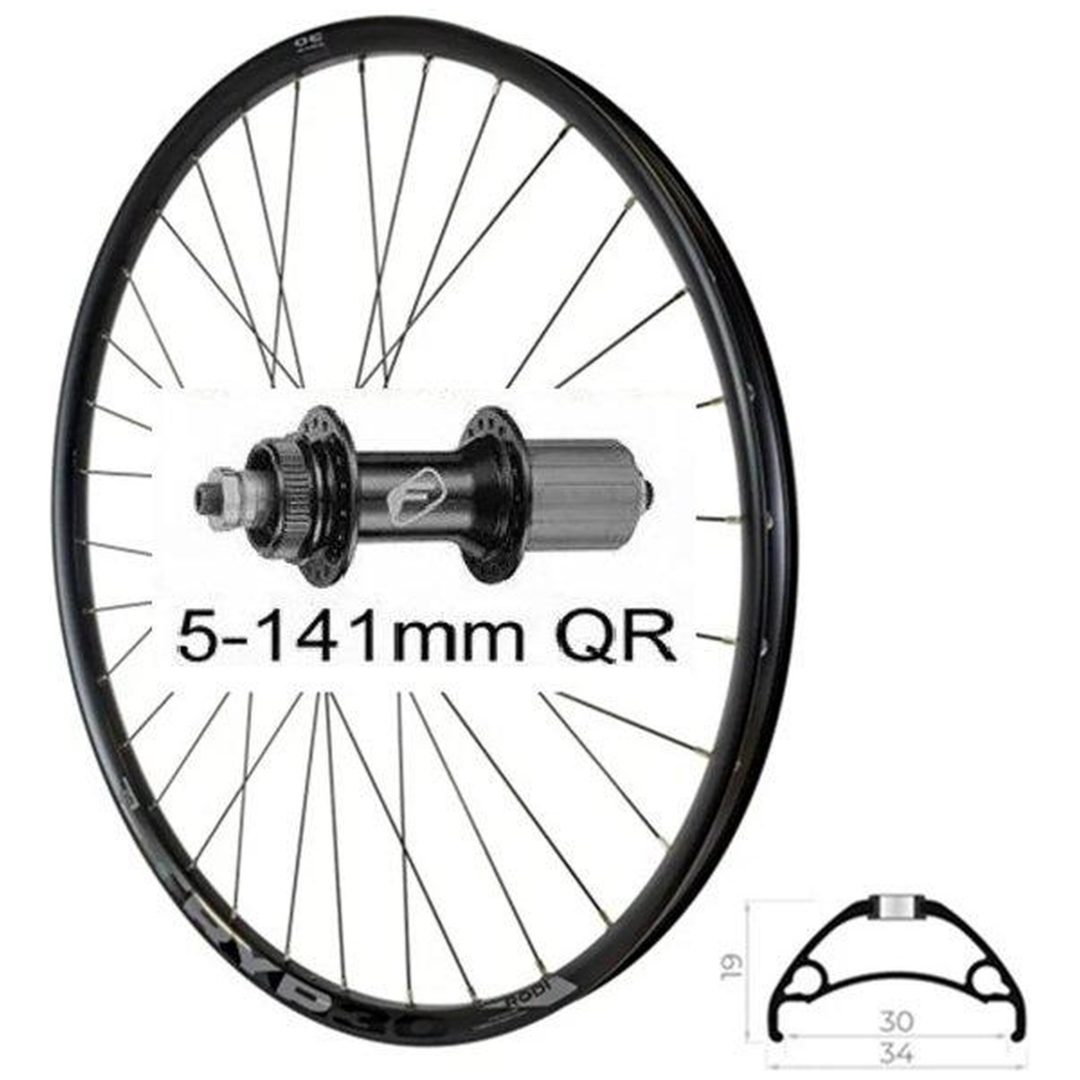 Bakhjul Tryp30 TLR RODI