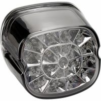 Baklampa Led Web Rökfärgad Med Nummerskyltsbelysning DRAG SPECIALTIES