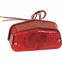 Baklampa Lucas-style Röd EMGO