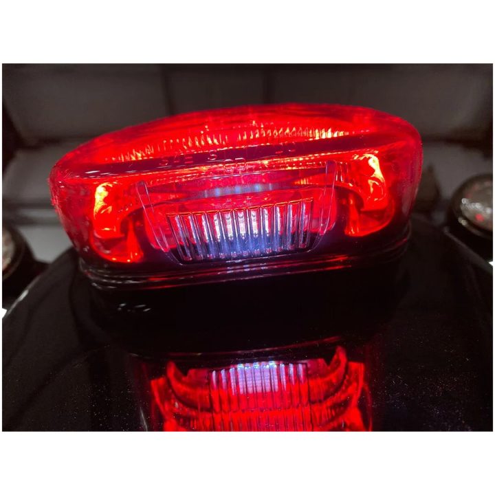 Baklampa Probeam® Lågprofil Led Med Nedre Fönster Rökfärgad/Röd CUSTOM DYNAMICS TAILLIGHT – bild 3