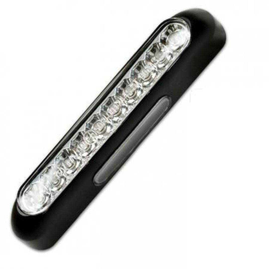 Baklampa Universal LED Svart Parts Europe Inkl. nummerplåtslampa