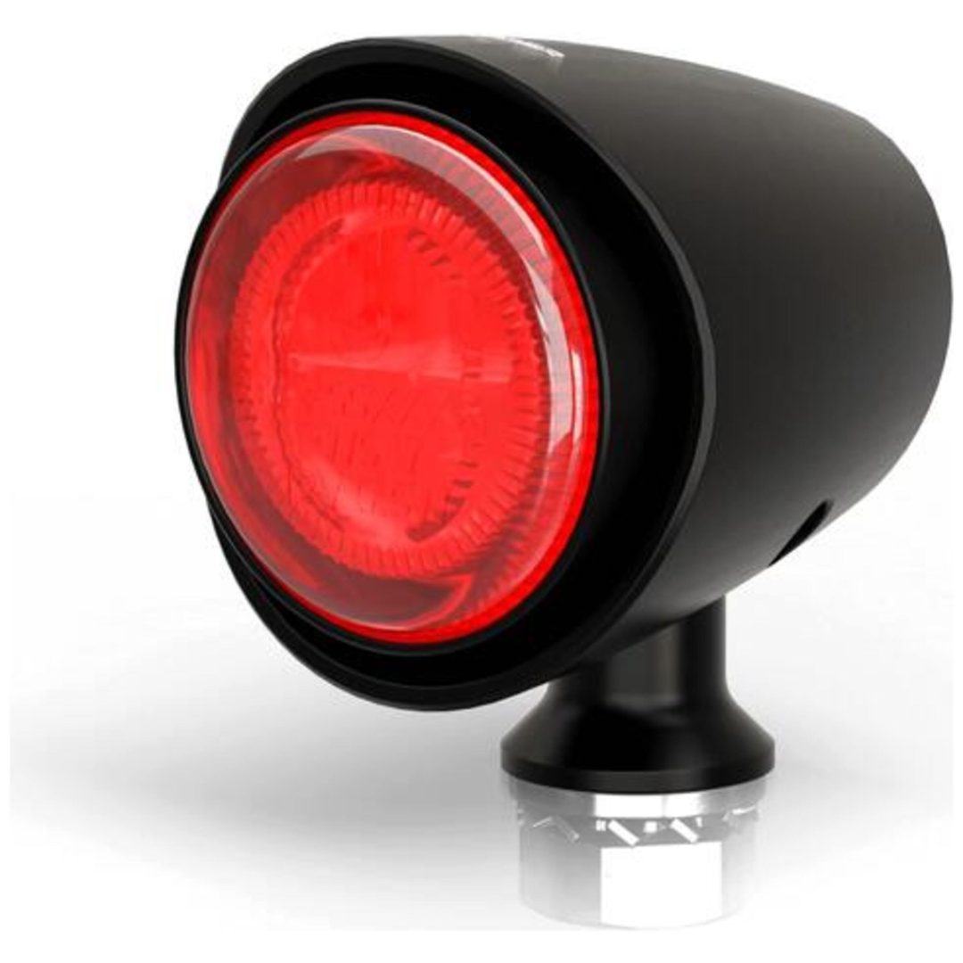 Bakljus Akron-X LED Svart/Röd HIGHSIDER