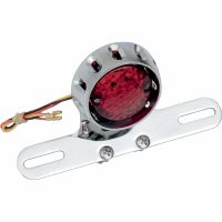 Bakljus Custom Bobber Led Röd/Krom DRAG SPECIALTIES