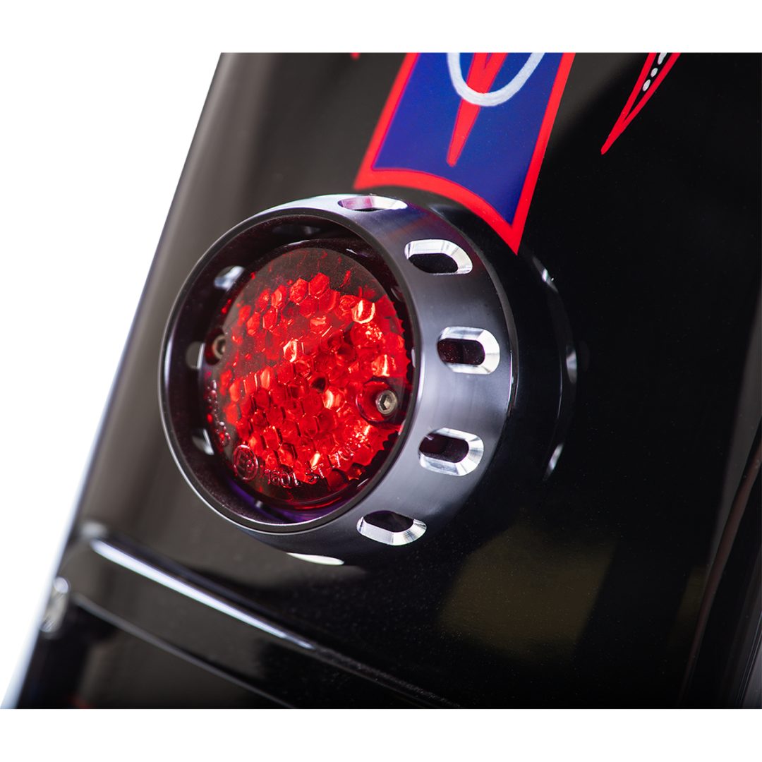 Bakljus Custom Bobber Led Röd/Svart DRAG SPECIALTIES TAILLIGHT – bild 3