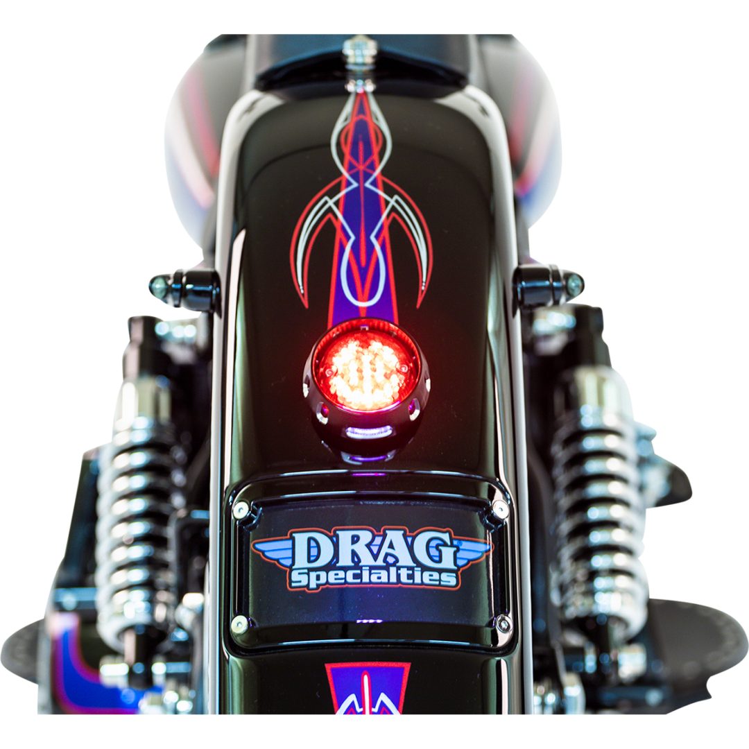 Bakljus Custom Bobber Led Röd/Svart DRAG SPECIALTIES TAILLIGHT – bild 2