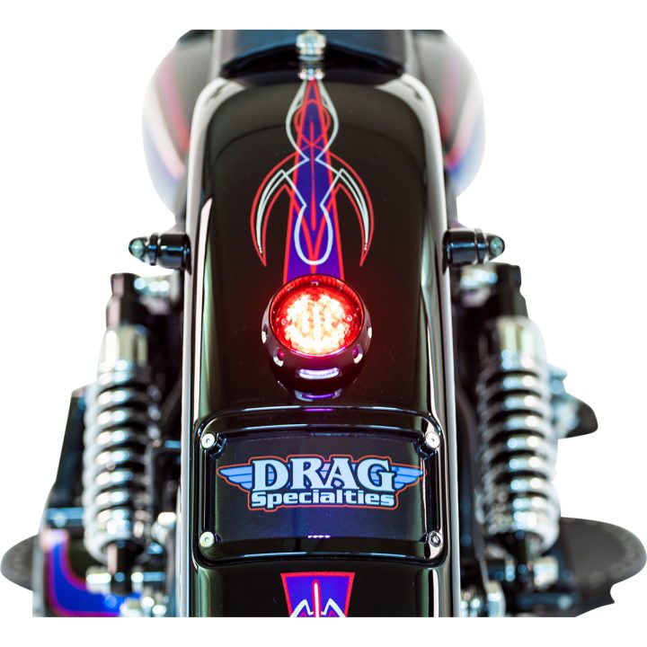 Bakljus Custom Bobber Led Röd/Svart DRAG SPECIALTIES TAILLIGHT – bild 2