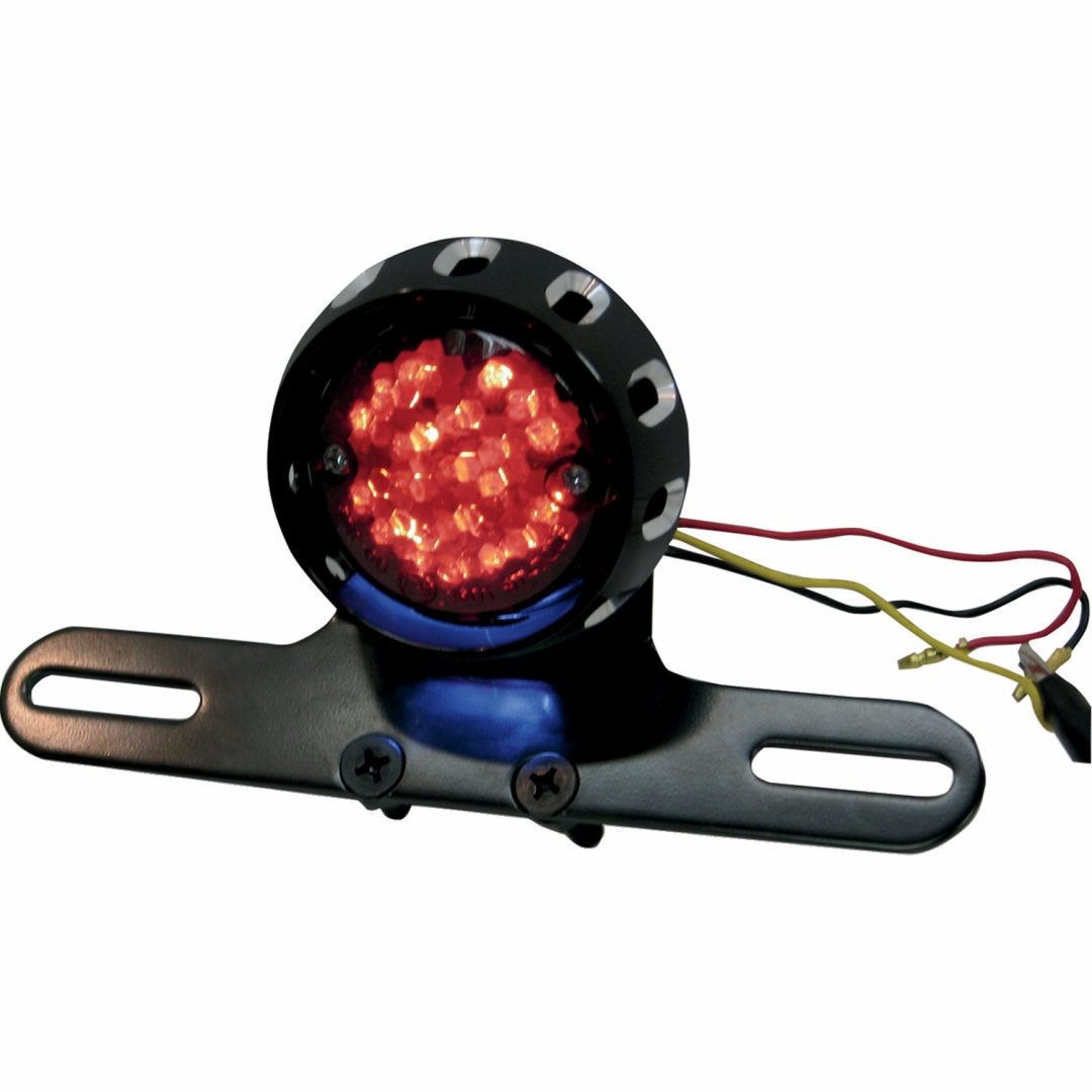 Bakljus Custom Bobber Led Röd/Svart DRAG SPECIALTIES TAILLIGHT