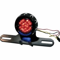 Bakljus Custom Bobber Led Röd/Svart DRAG SPECIALTIES