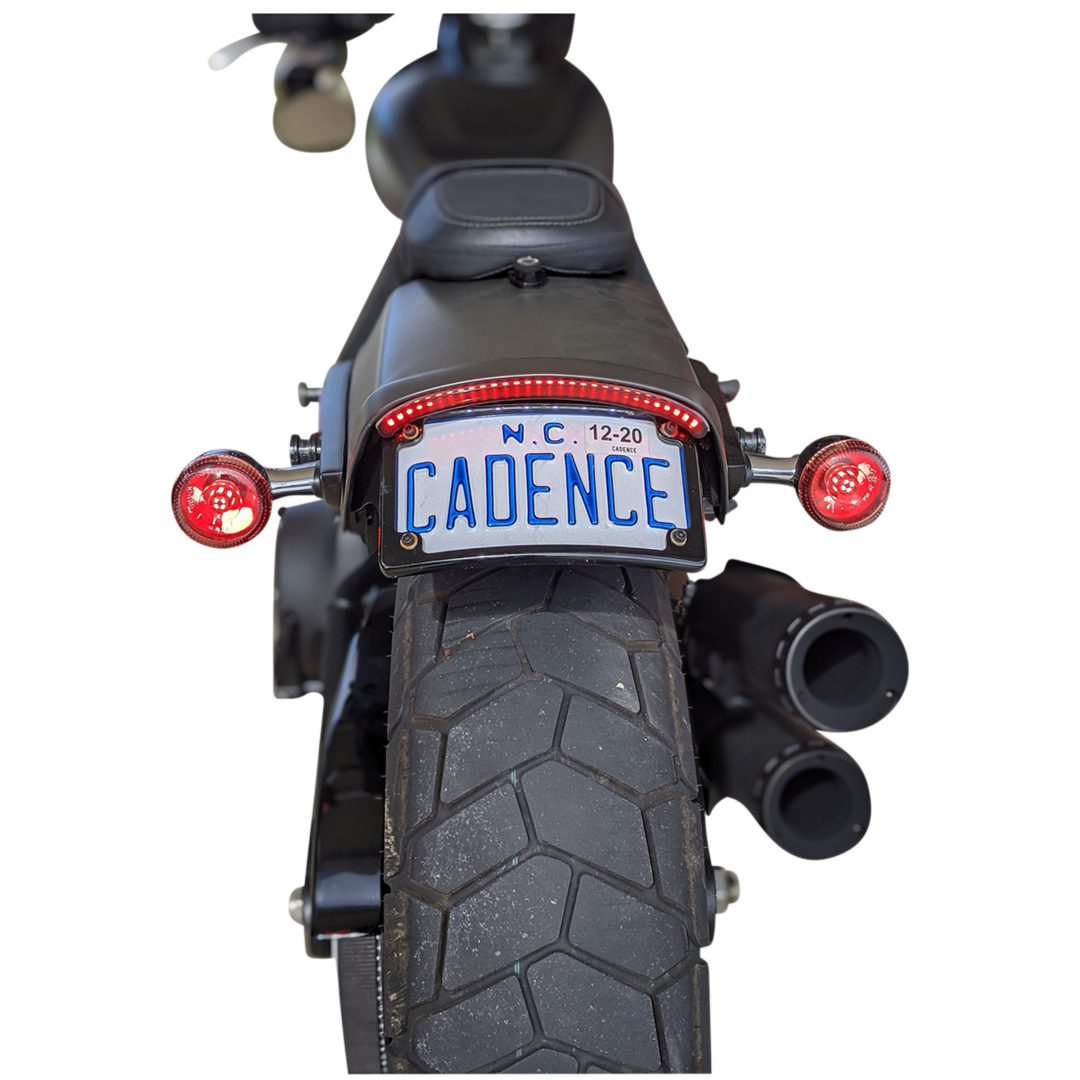 Bakljus Integrerat Med Blinkers Rökfärgad CUSTOM DYNAMICS TAILLIGHT ASSEMBLY – bild 2