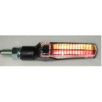 Bakljus Led E-marked Light Guide Med Blinkers Rökfärgad/Orange/Röd/Svart PARTS EUROPE