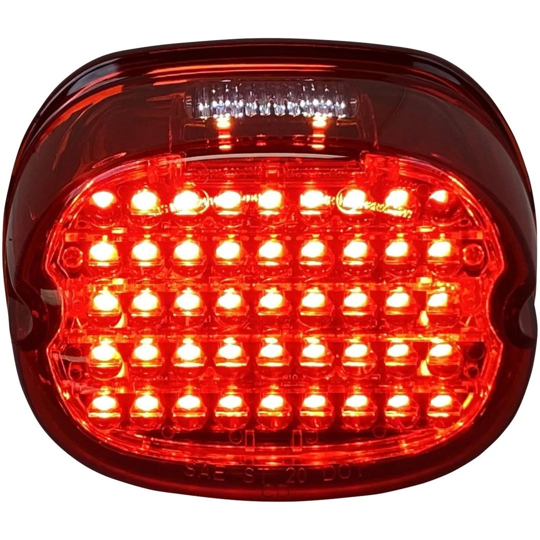 Bakljus Led Lågprofil Röd CUSTOM DYNAMICS Baklyktssats