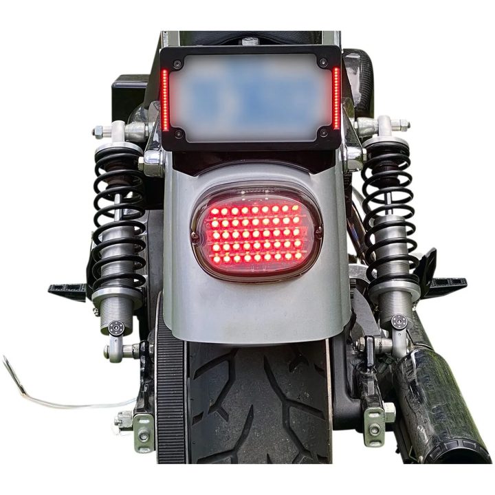 Bakljus Led Lågprofil Rökfärgad/Röd CUSTOM DYNAMICS Baklyktssats – bild 5