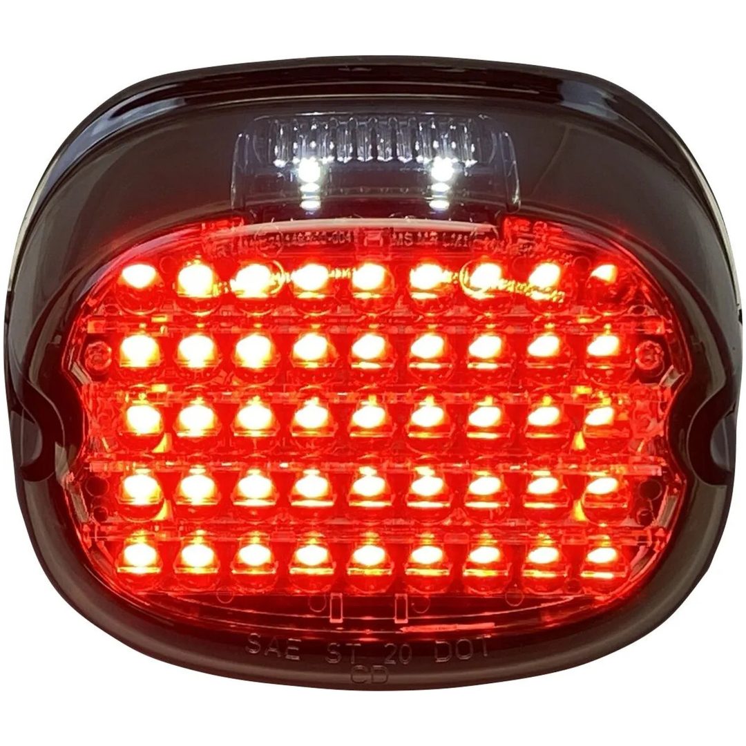 Bakljus Led Lågprofil Rökfärgad/Röd CUSTOM DYNAMICS Baklyktssats