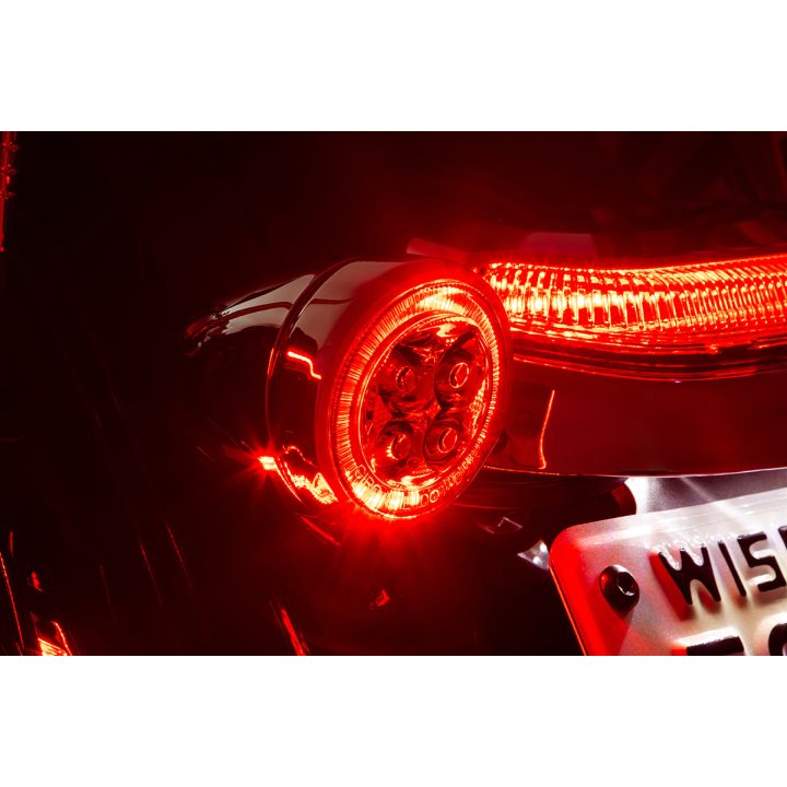 Bakljus Led Lighted Fang® Röd/Krom CIRO – bild 3