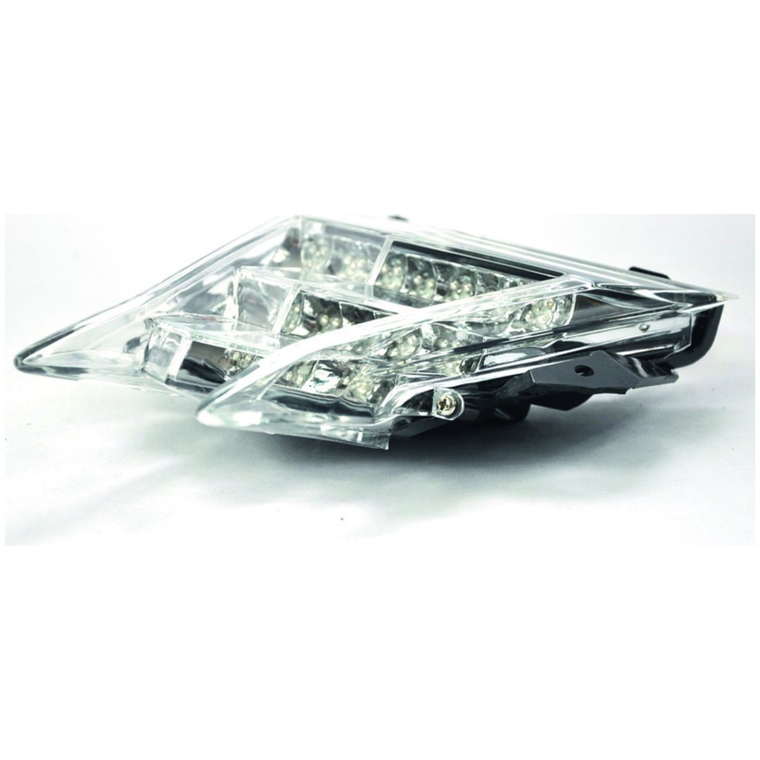 Bakljus LED med integrerade blinkers Transparent BIHR