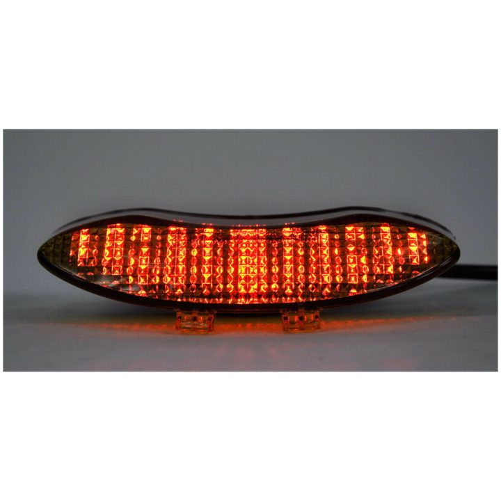 Bakljus LED med integrerade blinkers Transparent BIHR – bild 2