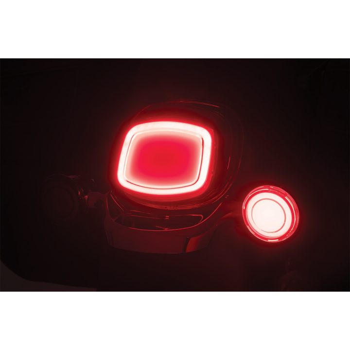 Bakljus Led Tracer Röd/Svart KURYAKYN TAILLIGHT – bild 5