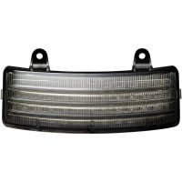 Bakljus Led Tribar Rökt/Röd CUSTOM DYNAMICS