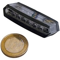Bakljus Malibu LED Svart/Rökt HIGHSIDER