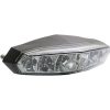 Bakljus Mini Led Klar/Svart Med Nummerskyltsbelysning KOSO NORTH AMERICA Baklykta/Nummerskyltsbelysning – miniatyr 1