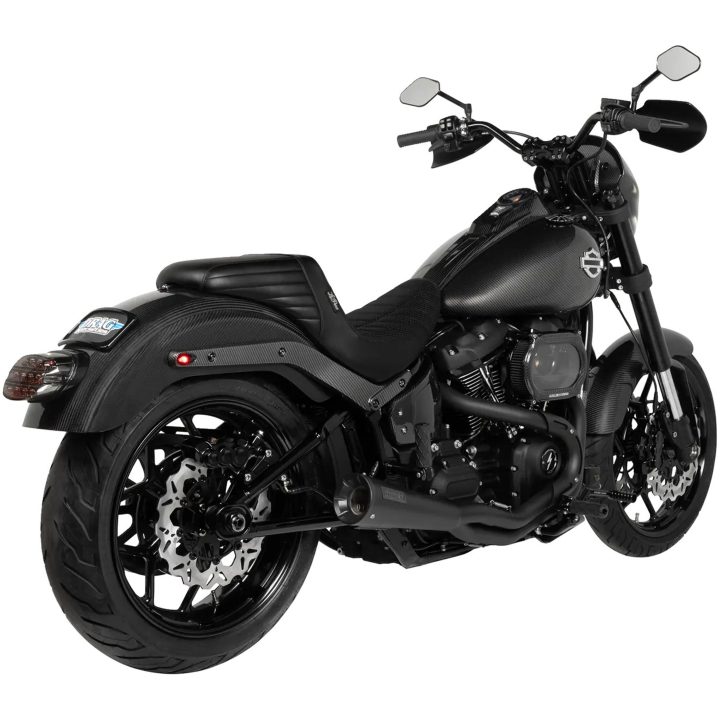 Bakljus Neowise 3-1 Bullet Klart/Rött/Svart KODLIN MOTORCYCLE – bild 6