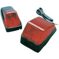 Bakljus Offroad Röd MAIER