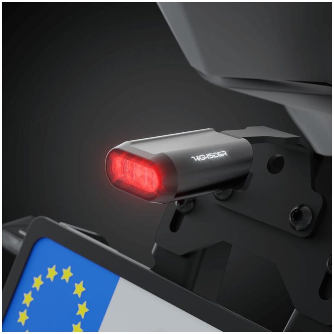 Bakljus Pro Split-RS LED Svart/Transparent HIGHSIDER – bild 3