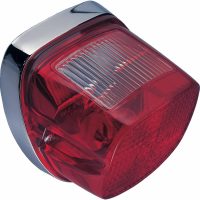 Bakljus Röd/Krom CHRIS PRODUCTS