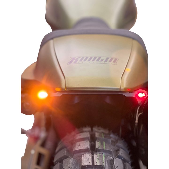 Bakljus/Blinkers Elps Sport S Rökfärgad/Svart KODLIN MOTORCYCLE Ljusramp – bild 4