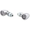 Bakljus/Blinkers LED Bullet 3-i-1 Smart Sixteen Krom/Rökt HIGHSIDER – miniatyr 2