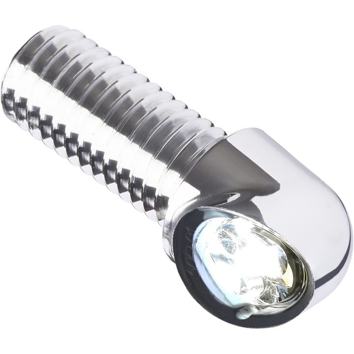Bakljus/Blinkers Mo Blaze Röd/Vit/Polerad Aluminium MOTOGADGET Bromsljus – bild 2
