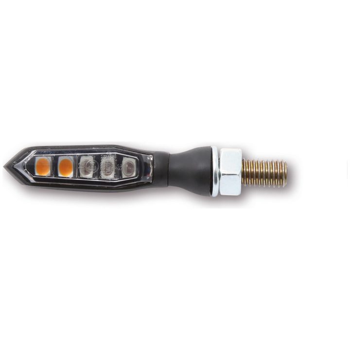 Bakljus/Blinkers pro Sonic-X1 LED 3in1 Svart/Rökfärgad HIGHSIDER – bild 6