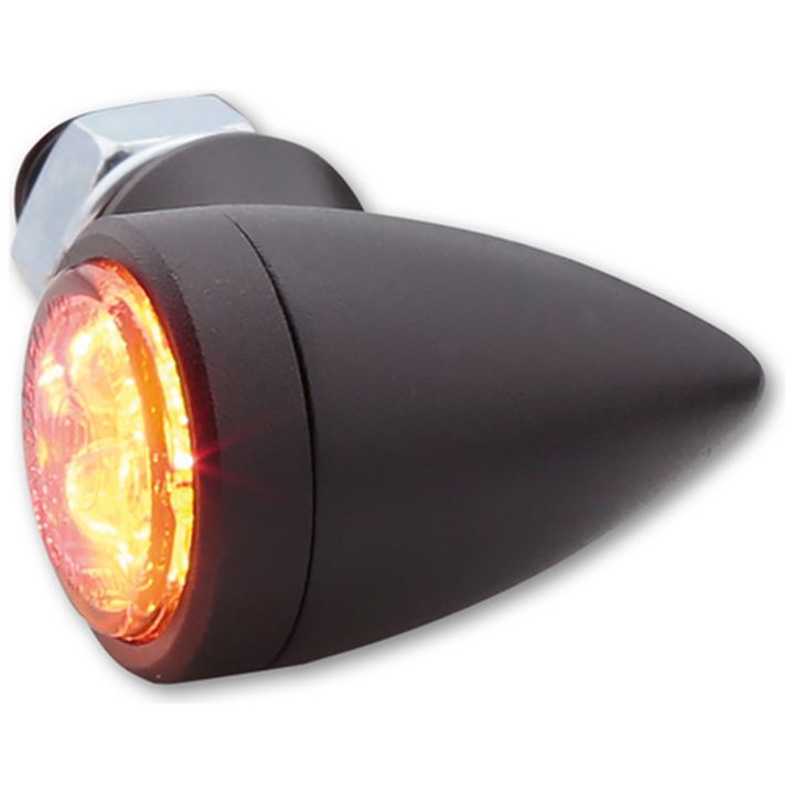 Bakljus/Blinkers smart Sixteen Bullet LED Svart/Rökt HIGHSIDER – bild 3