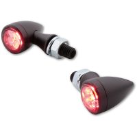 Bakljus/Blinkers smart Sixteen Bullet LED Svart/Rökt HIGHSIDER