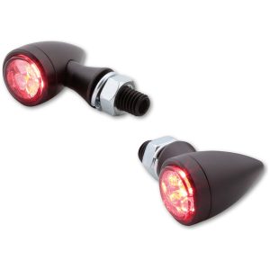 Bakljus/Blinkers smart Sixteen Bullet LED Svart/Rökt HIGHSIDER